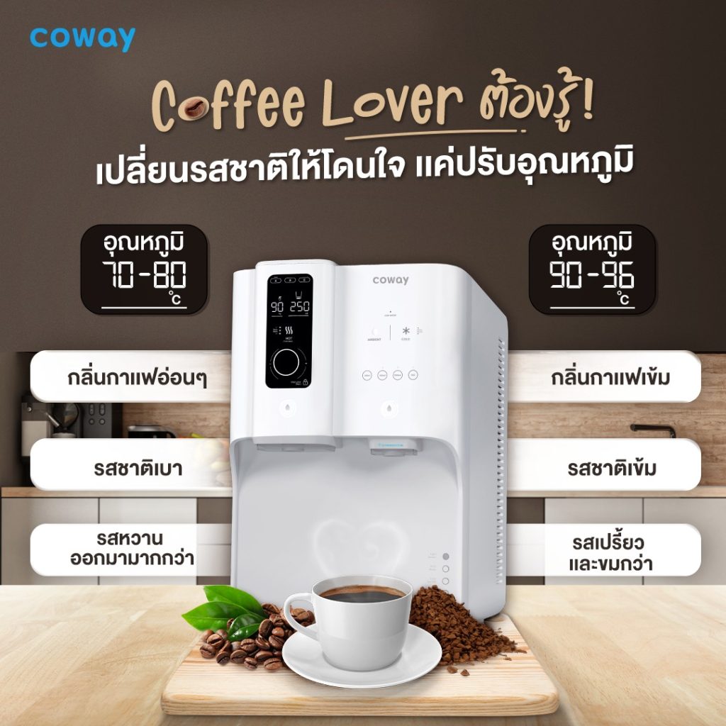 เครื่องกรองน้ำ Coway รุ่น เกรซี่