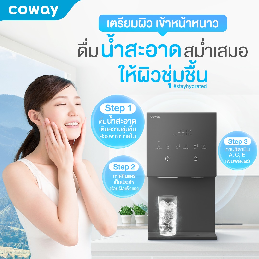 เครื่องกรองน้ำ Coway รุ่น MY ICE