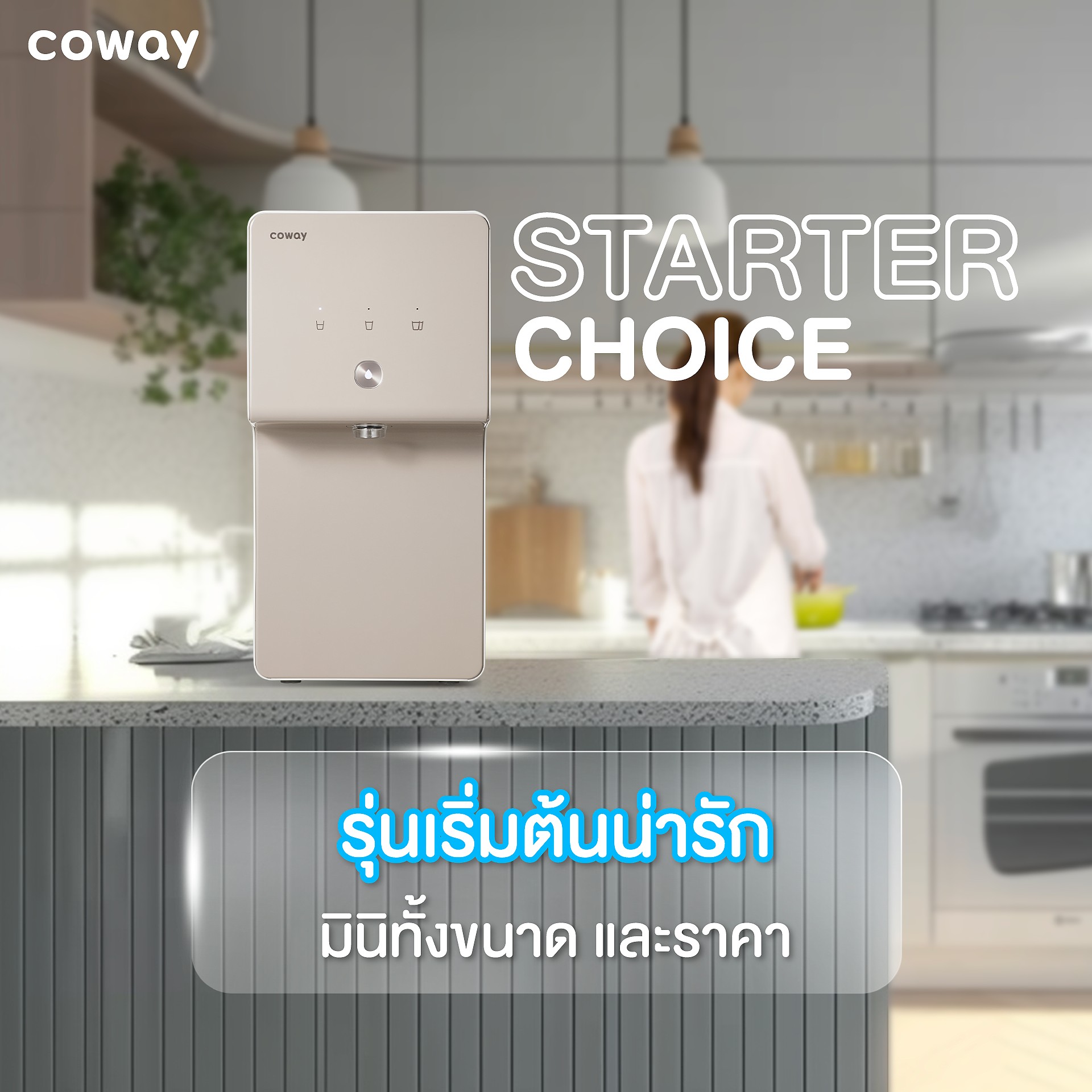 เครื่องกรองน้ำ Coway รุ่น ซินนามอน